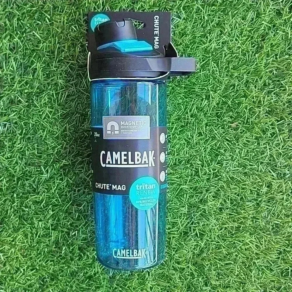 Camelback Chute Mag Tritan Renew Water Bottle Blue 20oz - Picture 6 of 6